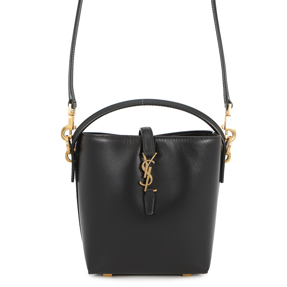 Saint Laurent Paris Handbag LE Bucket Bag Calf Leather Black